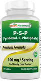 Best Naturals P5P tablettes dans la boîte, pratique pour la routine quotidienne