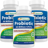 Best Naturals Probiotique 10 Souches – bouteille, soutien digestif quotidien