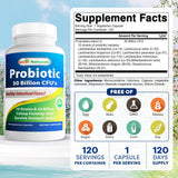 Best Naturals Probiotique: gélules végétariennes sans gluten, faciles à prendre.