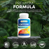 Best Naturals Tablettes Caféine – sans allergènes, utilisation adaptée pour ceux sensibles