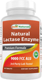 Best Naturals tablettes lactase 9000, vue produit pour usage quotidien.