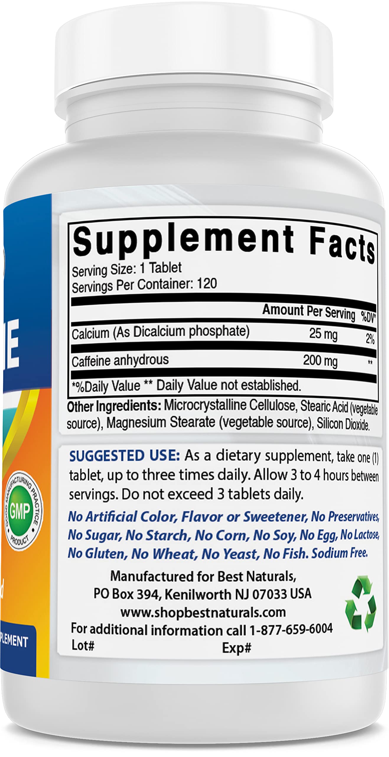Best Naturals total 360 comprimés, pack visible.