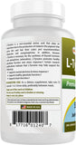 Best Naturals L-Tyrosine 500 mg – Capsule pratique pour usage quotidien sans allergènes majeurs.