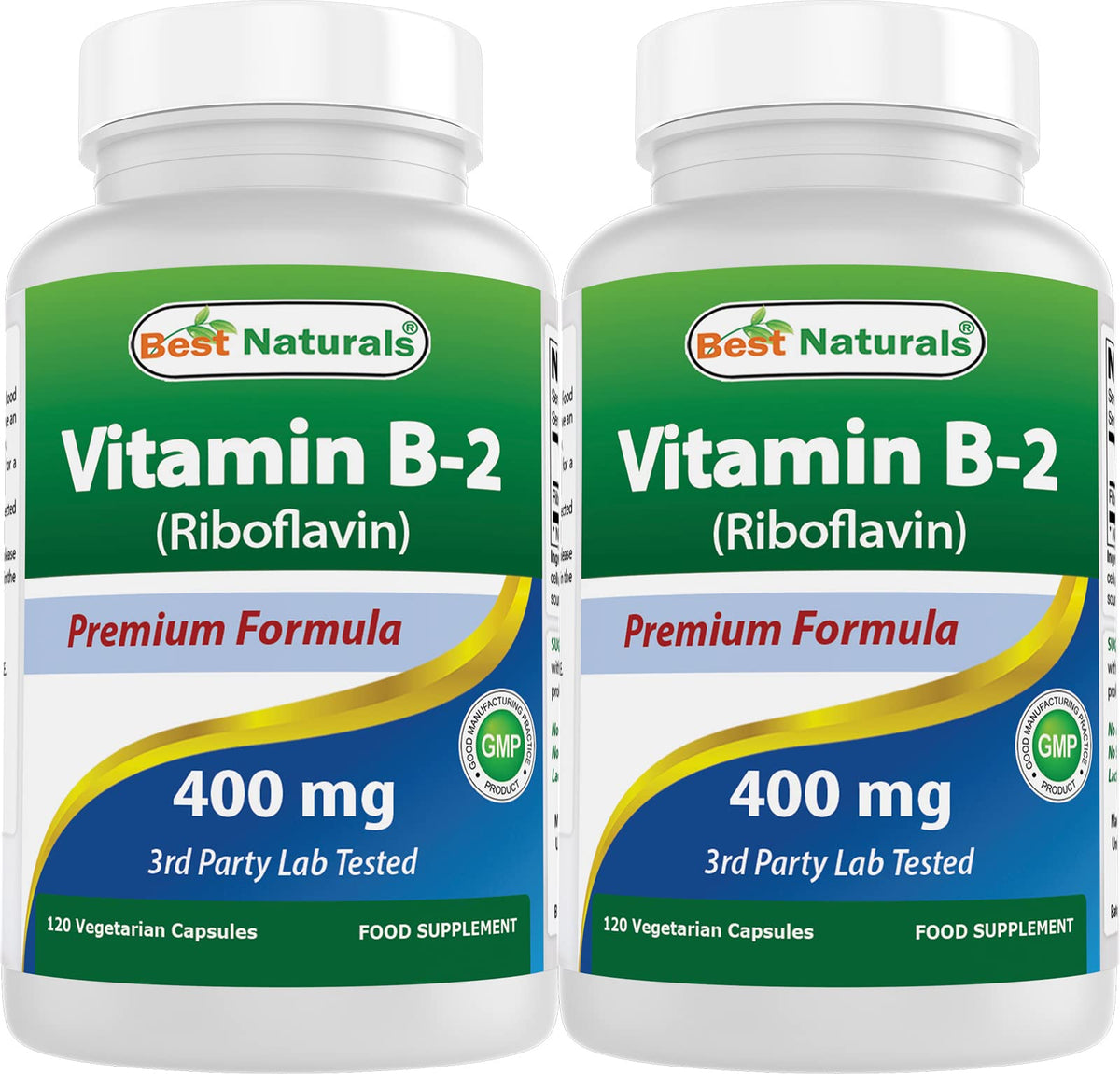 Best Naturals Vitamine B2 capsules végétales – soutien énergie quotidien.