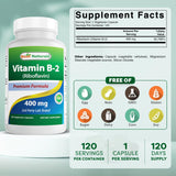 Best Naturals Vitamine B2 flacon – rapport qualité-prix pratique.
