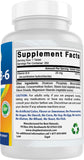 Best Naturals Vitamine B-6 25 mg, ingrédients naturels, formule simple et efficace.