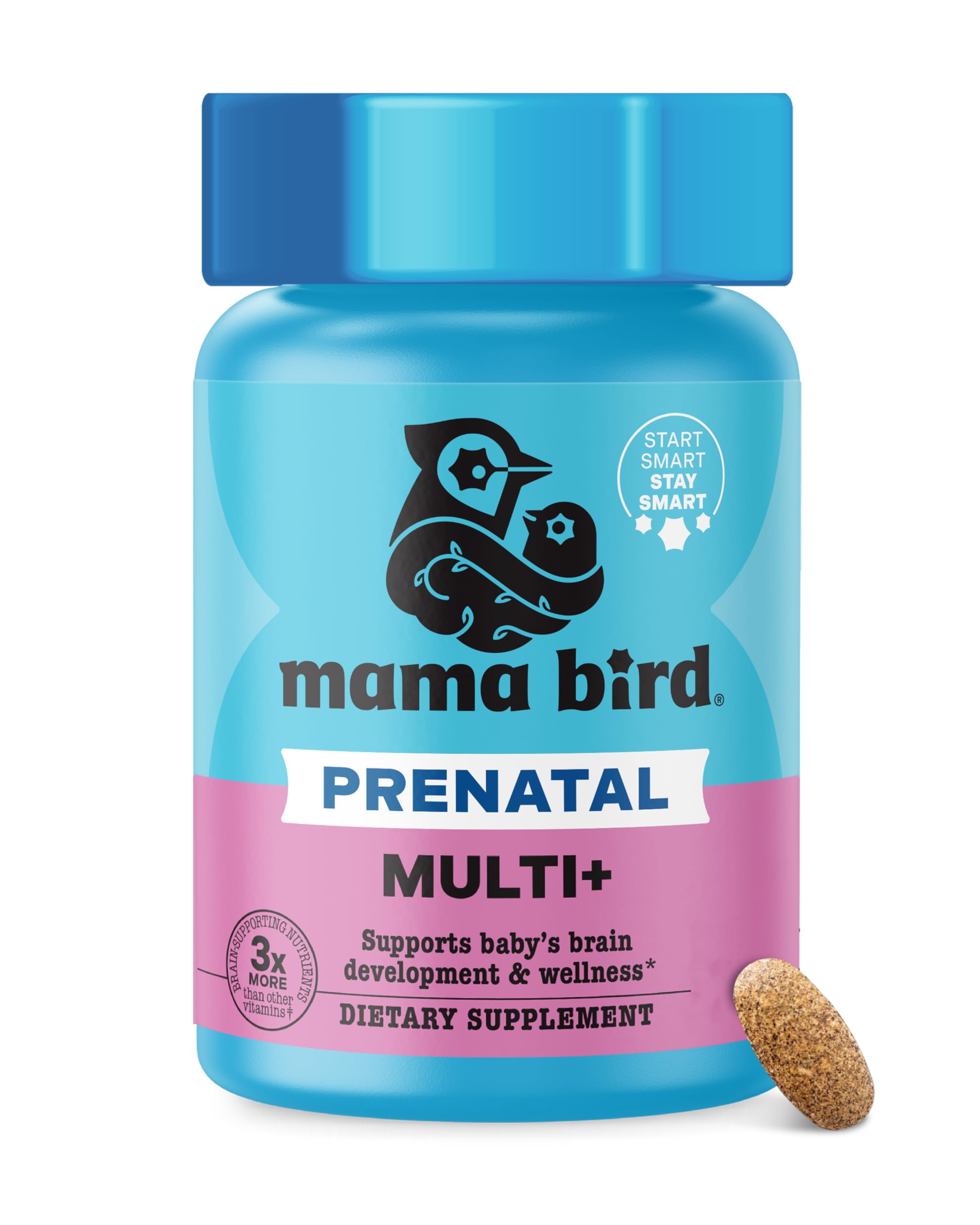 Mama Bird caplets quotidiennes Best Nest Wellness pour soutien prénatal