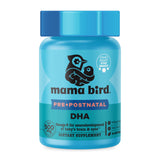 Best Nest Wellness Mama Bird Prenatal DHA: flacon de capsules faciles à avaler pour soutenir la grossesse.