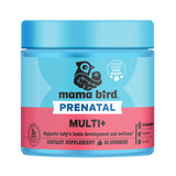 Best Nest Wellness Mama Bird Prenatal Multi Plus – gommes fraises dans boîte, apport vitaminé durant la grossesse.