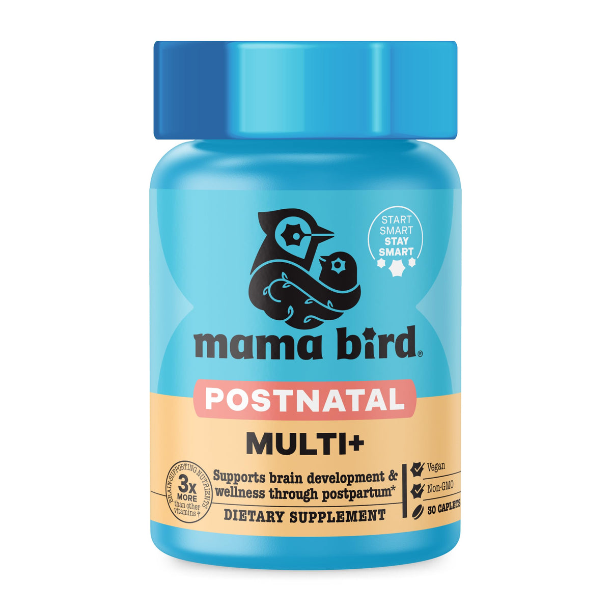 Best Nest Wellness vitamines postnatales dans une bouteille, soutien potentiel pour maman allaitante.