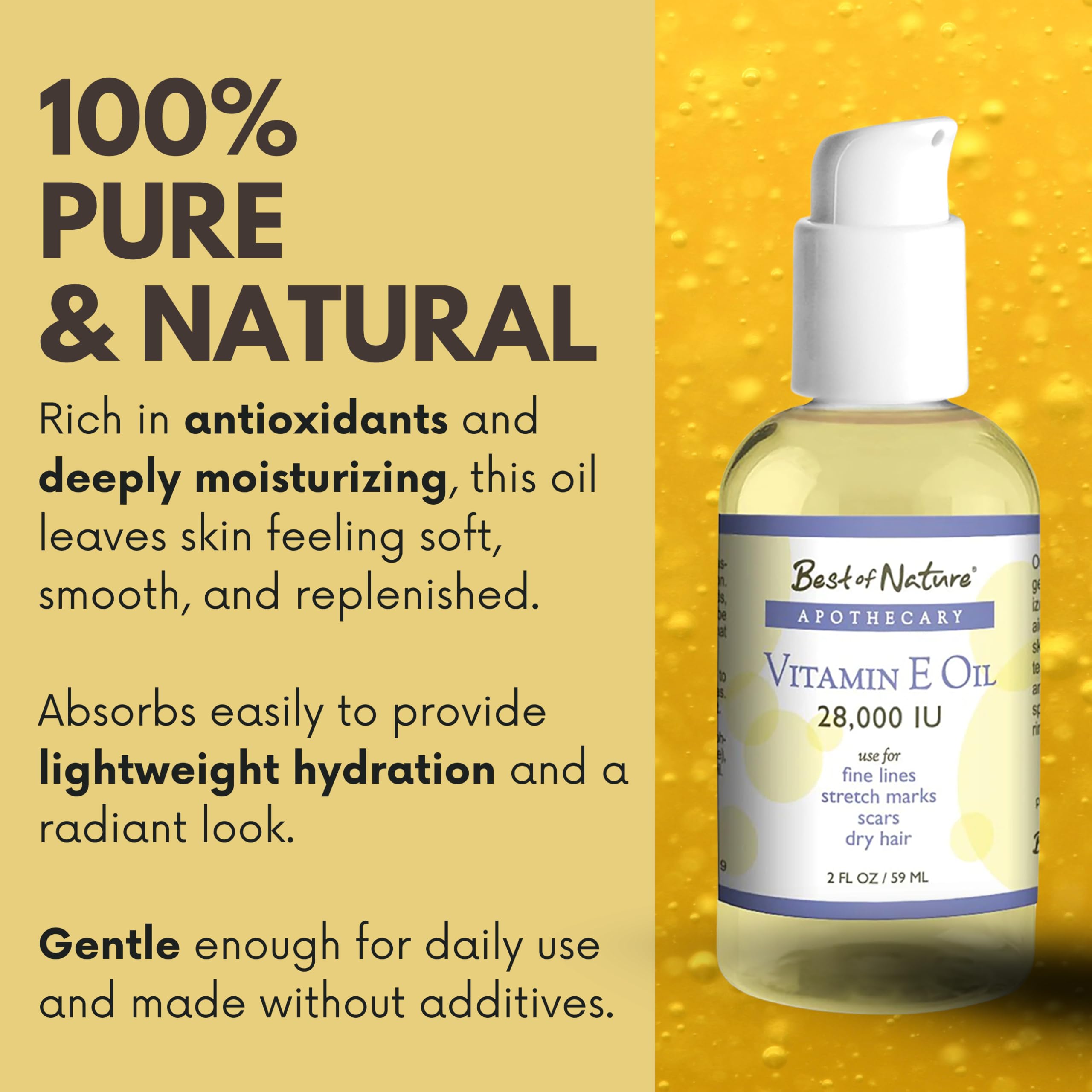 Best of Nature huile cheveux pour pointes abimées et brillance naturelle.