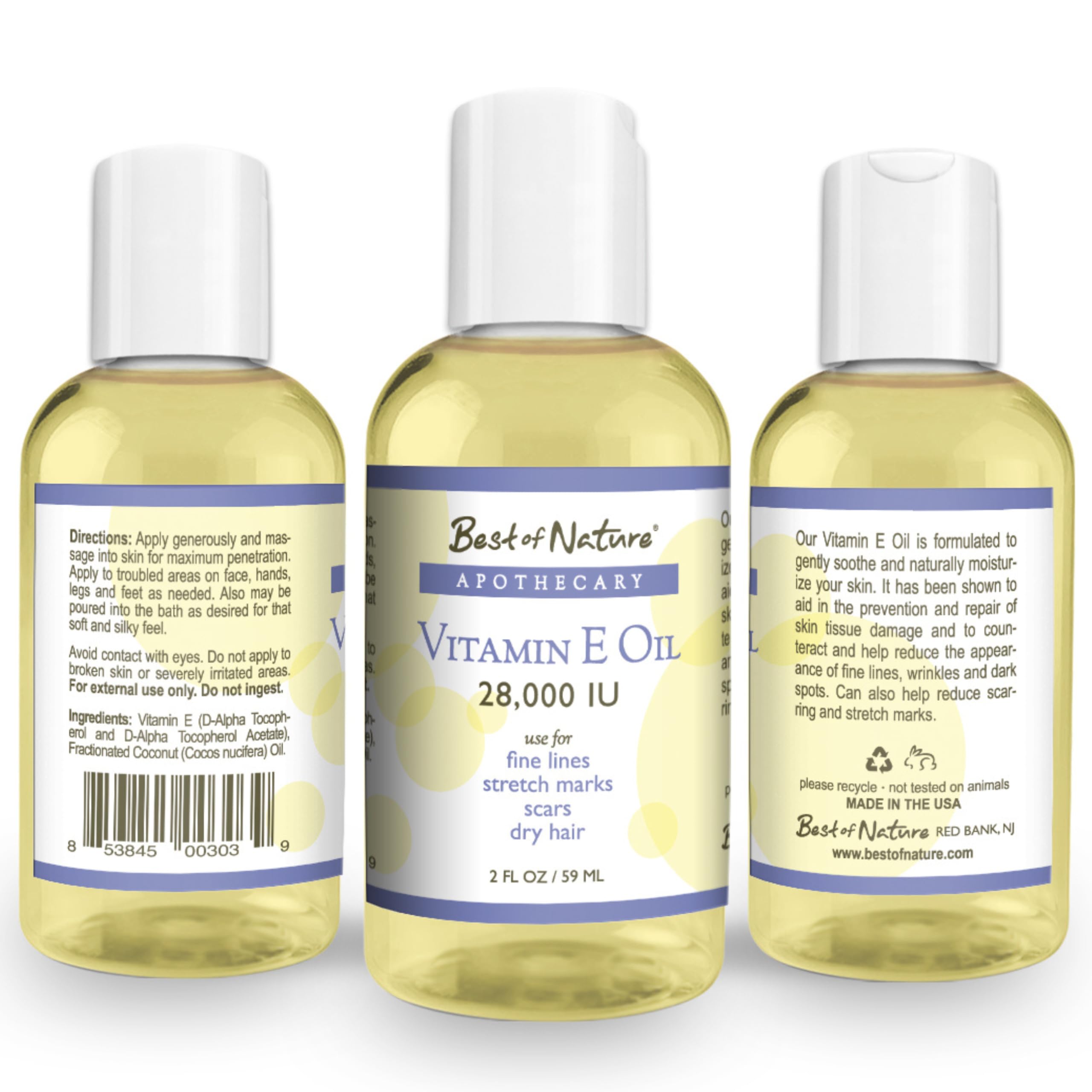 Best of Nature routine quotidienne polyvalente pour peau et cheveux.