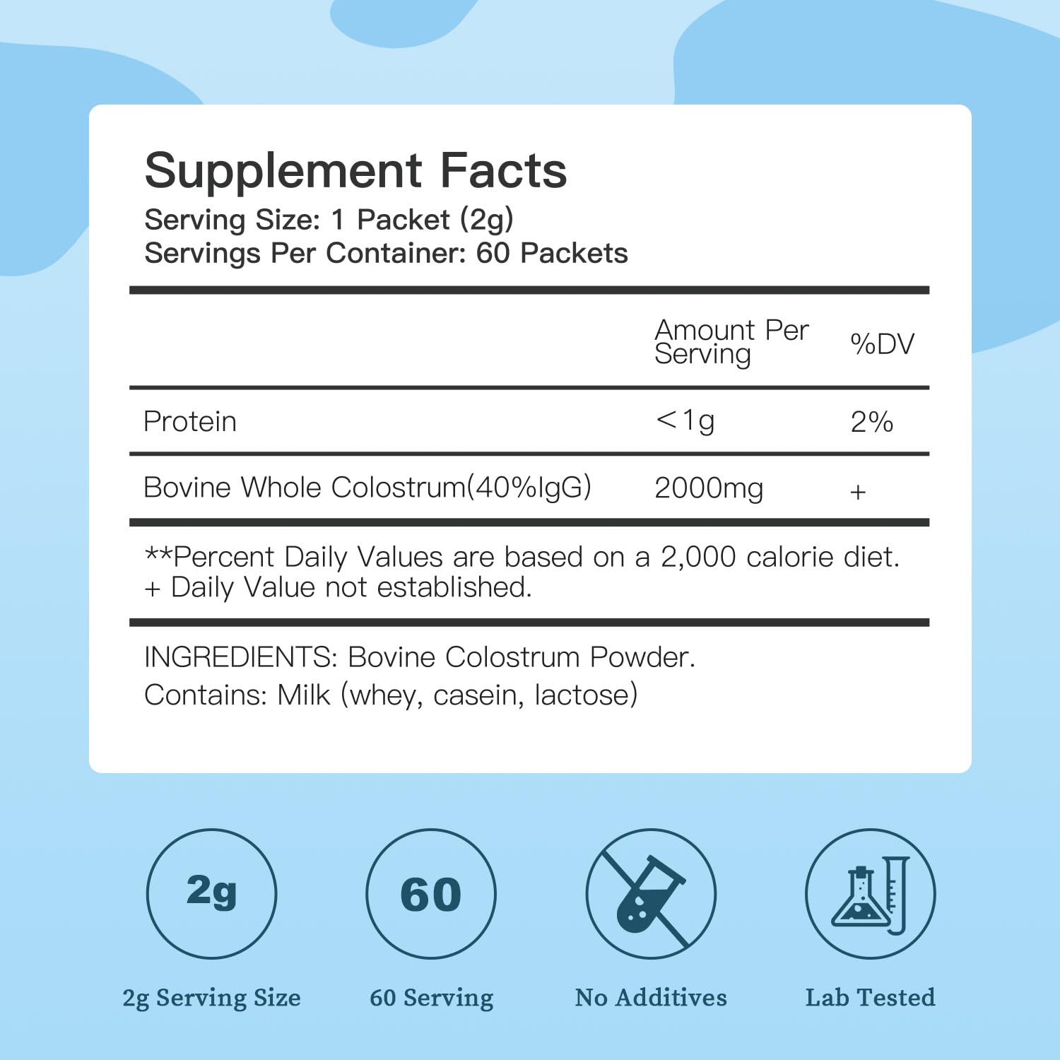 Bestidy Colostrum—poudre sommeil-relaxation, peut soutenir un repos nocturne.
