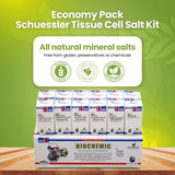 Bestmade 12 sels Schüssler – bouteilles visibles et dosage pratique