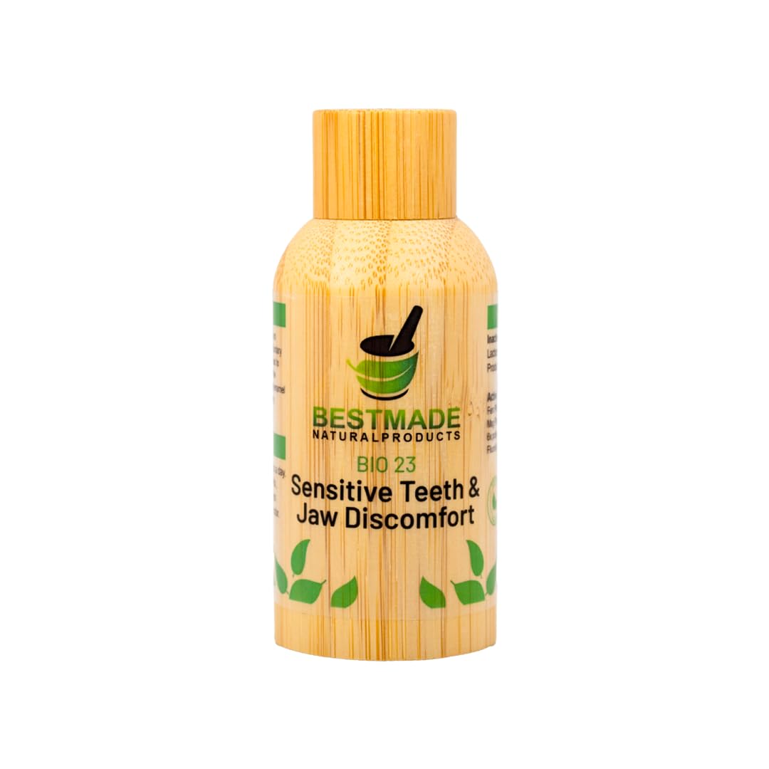 Bestmade Naturalproducts.com – Douleur dentaire et mâchoire: granulés homéopathiques en flacon et soulagement potentiel