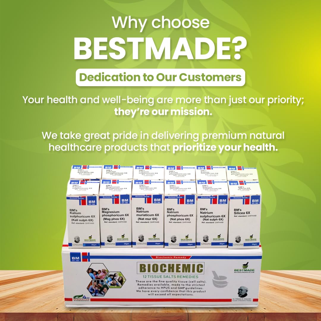 Bestmade Sels Schüssler – soutien immunitaire potentiel avec ces sels