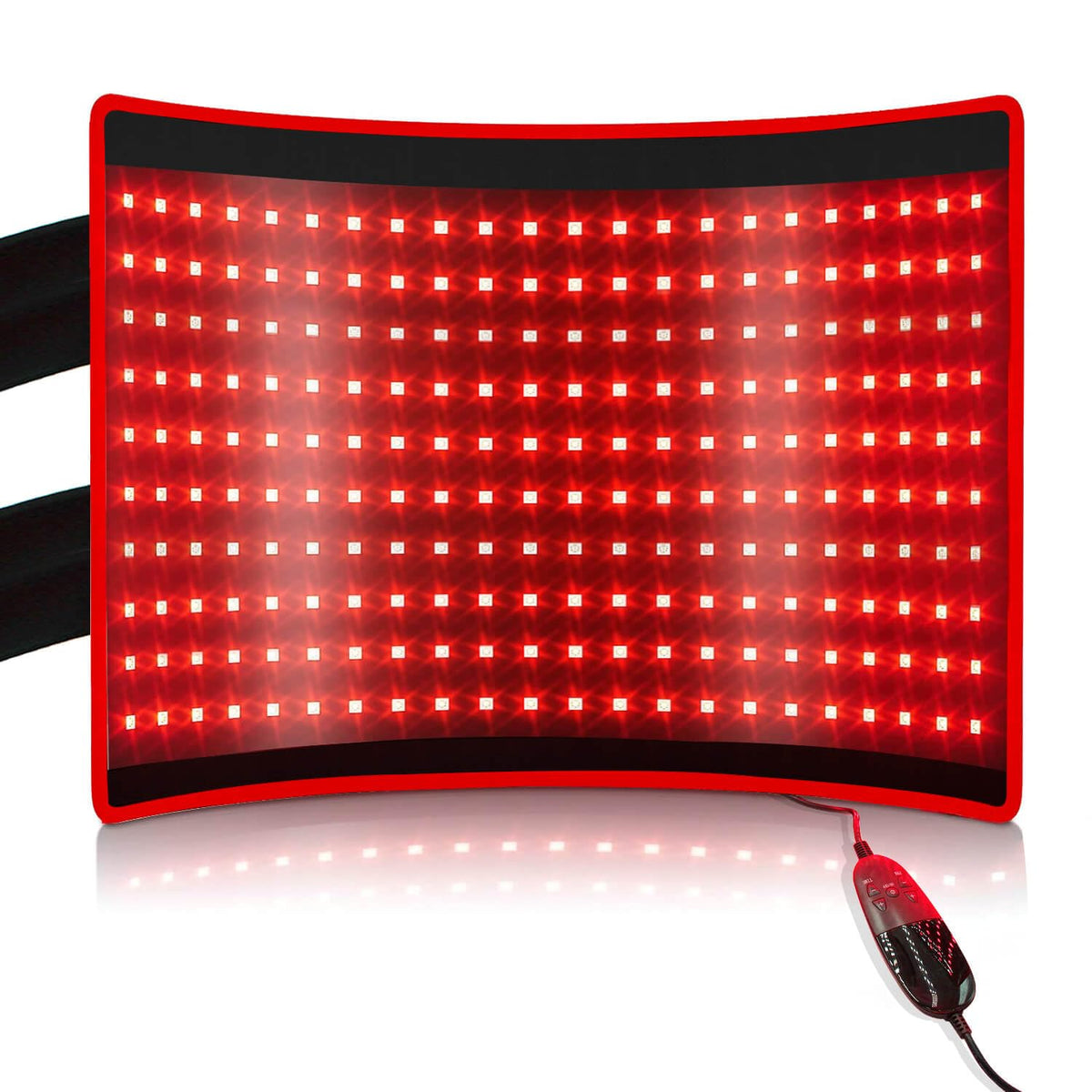 BestQool bande lumière rouge grande zone pour une couverture efficace à domicile