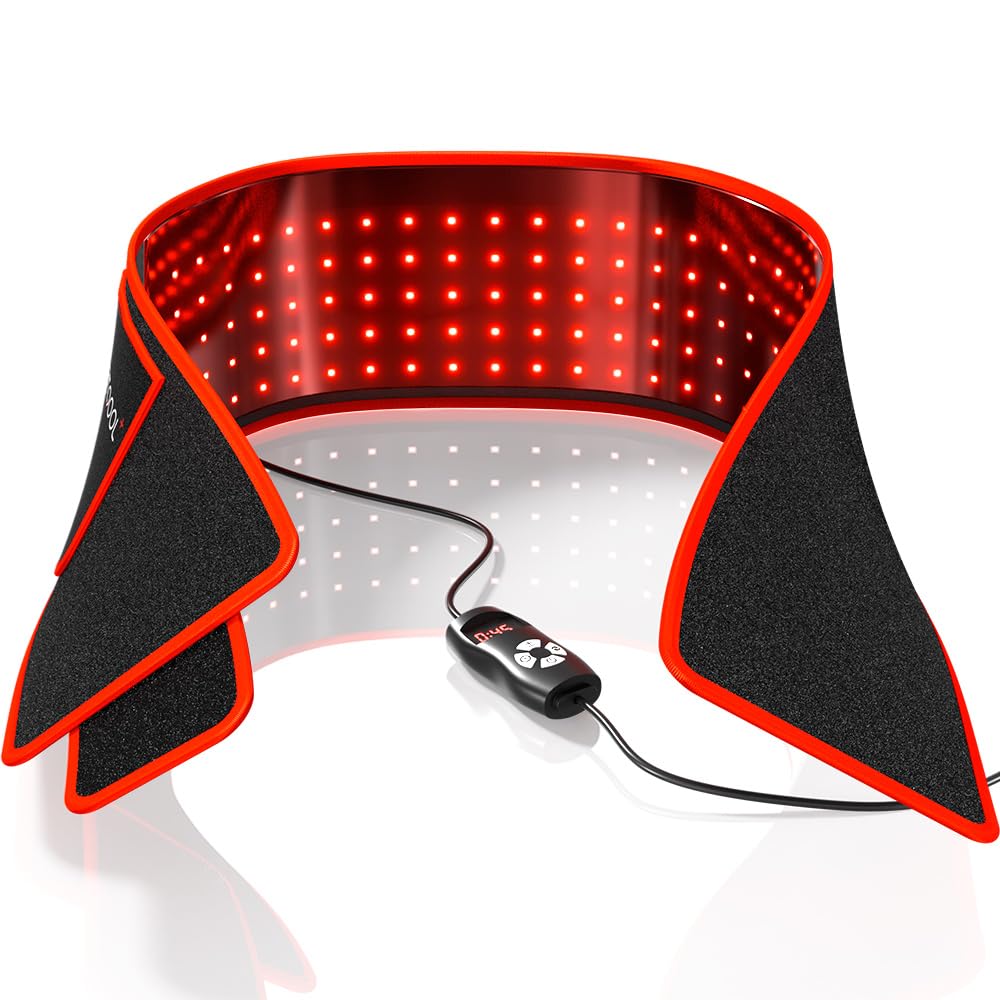 BestQool bande de thérapie lumière rouge sur le corps pour une utilisation domestique pratique.