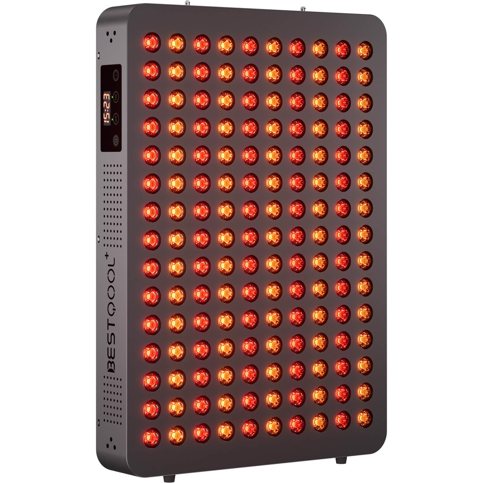 BestQool design modulaire de lampe rouge avec 150 LEDs pour une utilisation flexible à domicile.