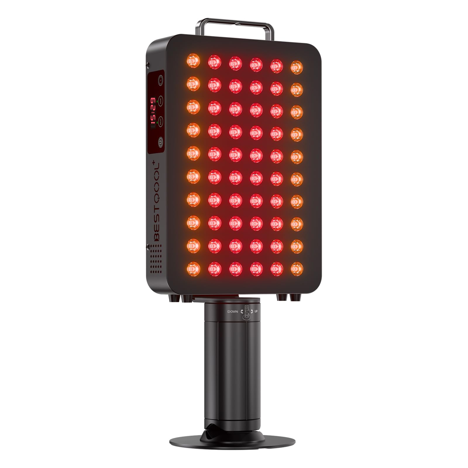 BestQool panel lumineux rouge 6 longueurs d’onde, couverture visage et corps.