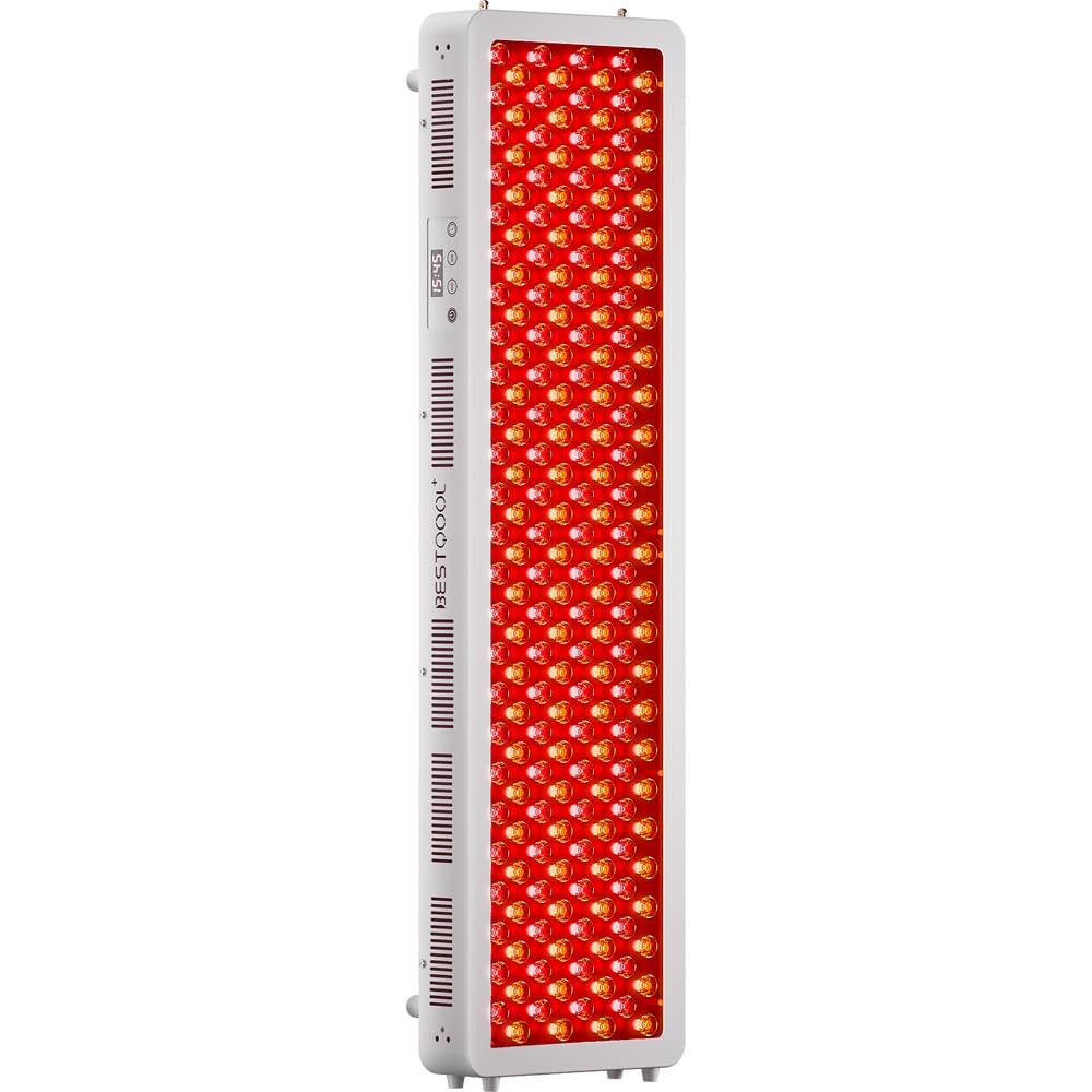 BestQool Pro200 – Panneau rouge pour corps et visage, utilisation pratique à domicile.