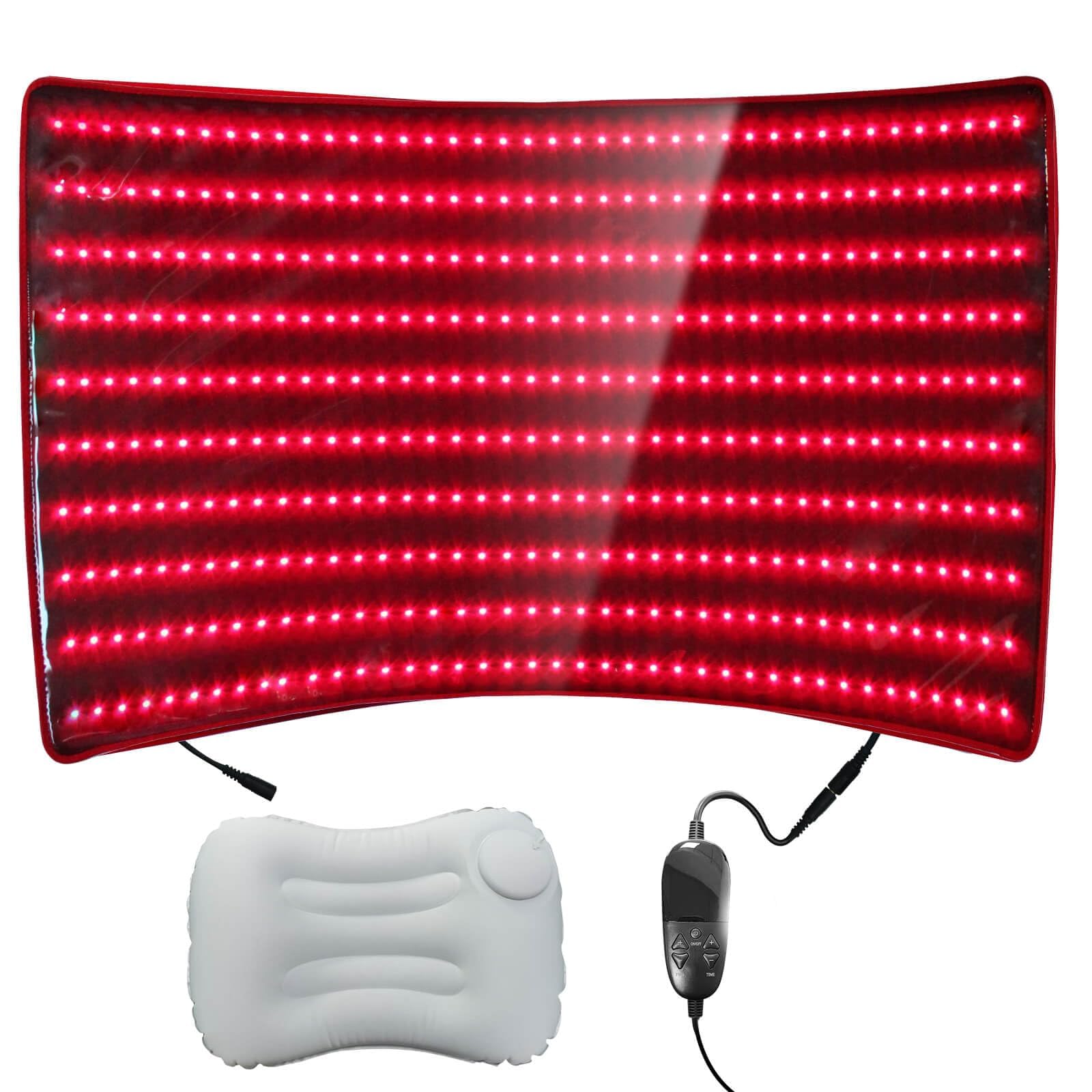 BestQool Tapis thérapie lumière rouge vue générale, couverture corporelle complète