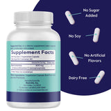 Bestvite Benfotiamine 600 mg – étiquette lisible avec ingrédients et avantages.