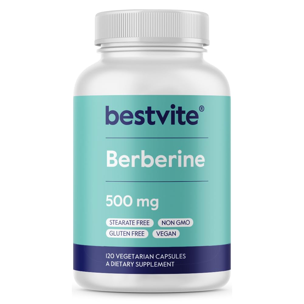 Capsules BESTVITE Berberine: soutien quotidien du bien-être