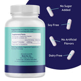 BESTVITE Cognizin: étiquette-produit sans stéarates et sans allergènes.