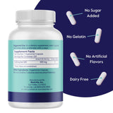 BESTVITE CoQ10 – Etiquette claire, ingrédients naturels et traçabilité.