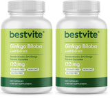 Bestvite Ginkgo Biloba bouteille prête pour votre routine quotidienne.