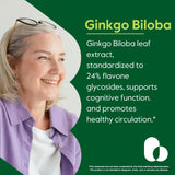 Capsules BESTVITE Ginkgo Biloba pour soutien concentration et énergie cognitive.
