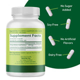 Étiquette BESTVITE Ginkgo Biloba indiquant dosage et standardisation.