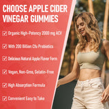 Bestwekk ACV Probiotiques gommes sur fond clair, fraîcheur fruitée et facilité d’utilisation