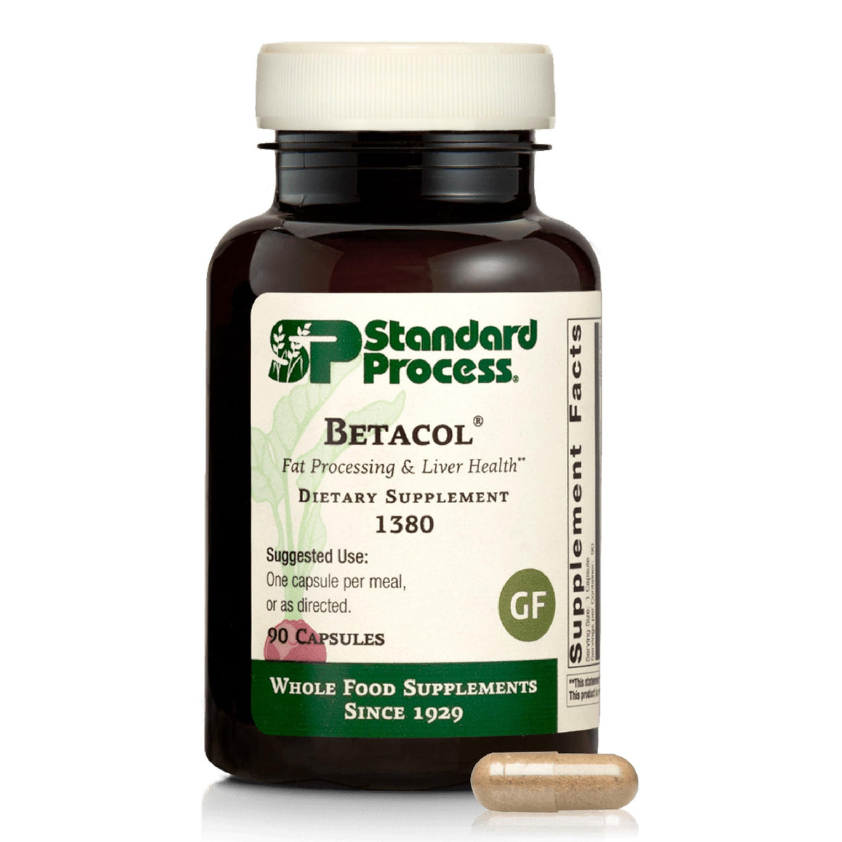 Betacol bouteille montrant le lien avec le foie et la bile, symbole de soutien potentiel.