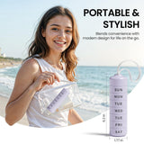 Design mignon Betife violet, accessoire élégant pour la routine santé.