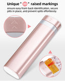Betife sans BPA inodore rose, matériau sûr et hygiénique pour l'usage quotidien.
