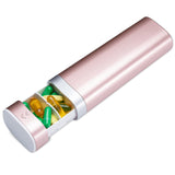 Betife organisateur de pilules semaine tiroir rose, pratique pour voyager et organiser la routine.