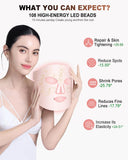LEDs 3-en-1 BETNEP et technologie NIR couvrant les contours du visage.