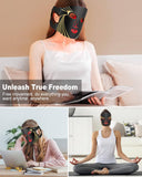 BETNEP masque LED silicone hygiénique, surface facile à nettoyer.