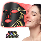 BETNEP masque LED rouge pour visage, stimulation lumineuse douce.