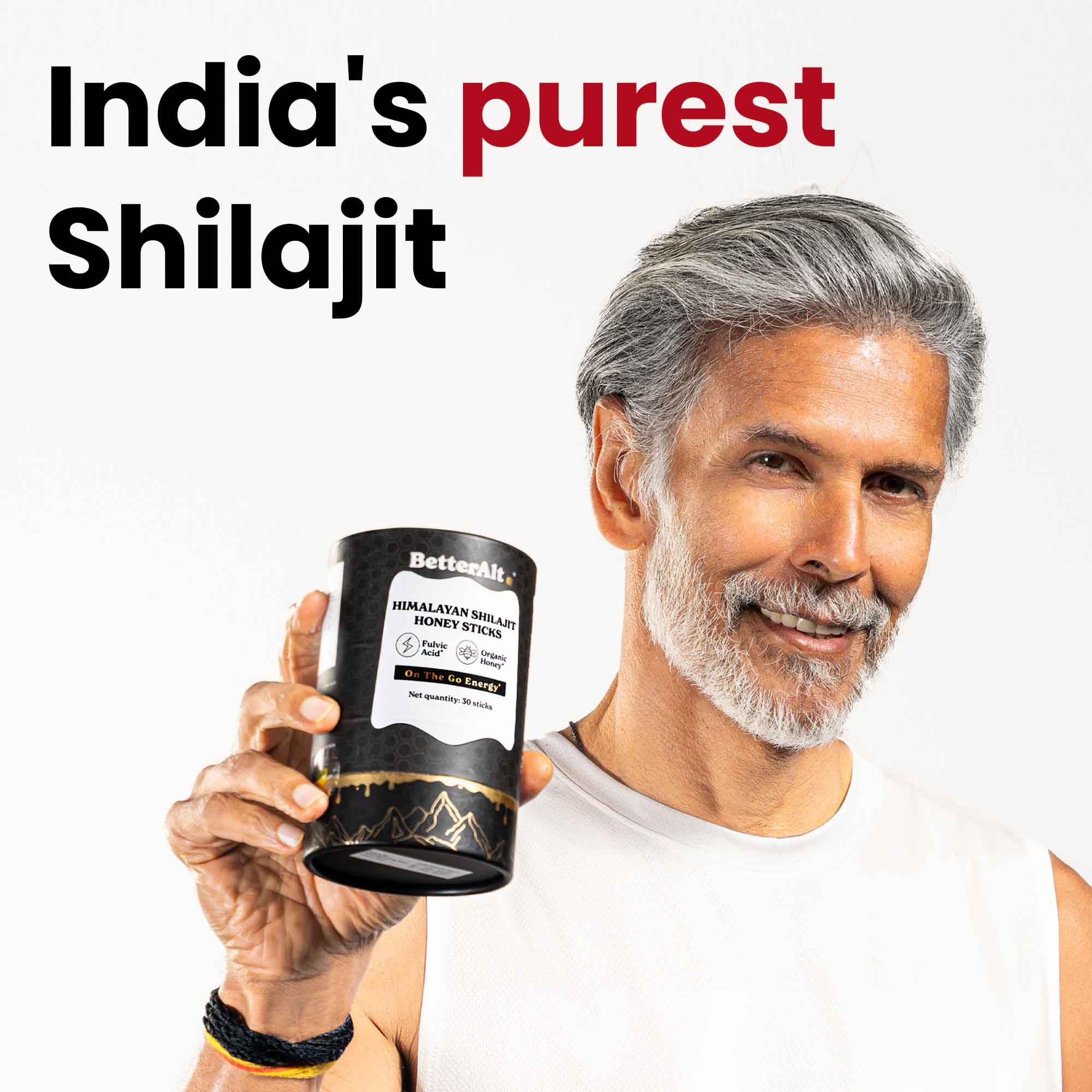 Better Alt batonnet-shilajit-miel-bio-premier-plan: texture naturelle.