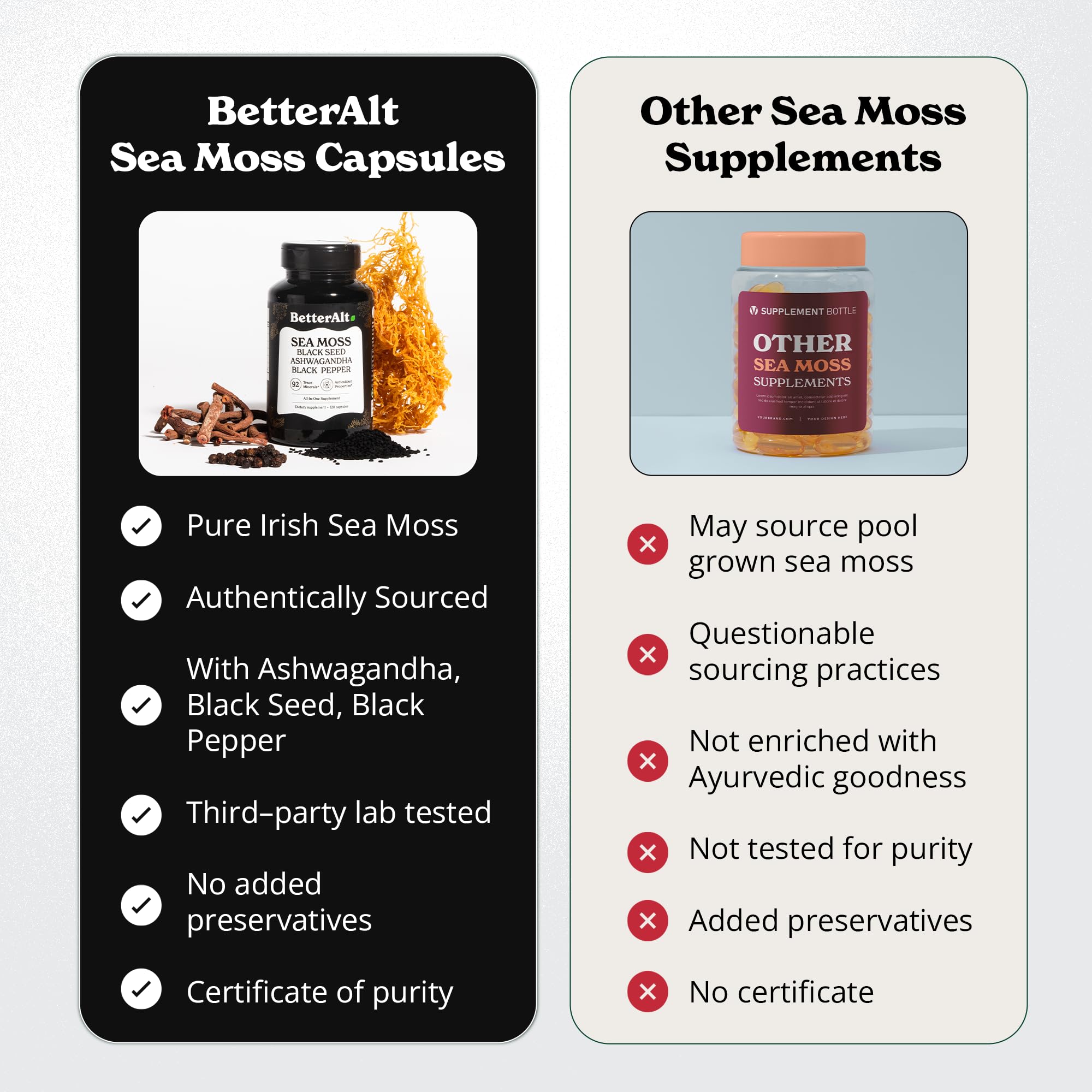 Better Alt poudre d'ashwagandha pour le bien-être quotidien