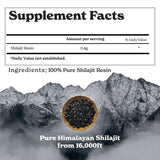 Better Alt résine Shilajit Himalaya — cuillère en cuivre incluse pour mesurer facilement.