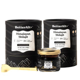 Better Alt résine Shilajit Himalayenne, emballage sûr pour dosage quotidien pratique.