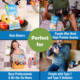 Better Than Good Keto Ranch Puffs — protéines 16 g par portion, énergie durable.