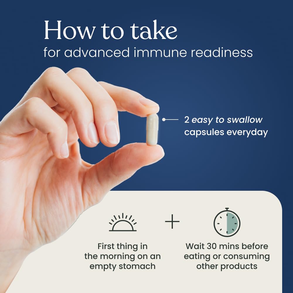 Better Way Health Advanced Immunity Readiness - emballage US garantissant qualité et traçabilité.