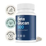 Better Way Health Beta Glucane 500 bouteille: emballage clair pour une routine quotidienne