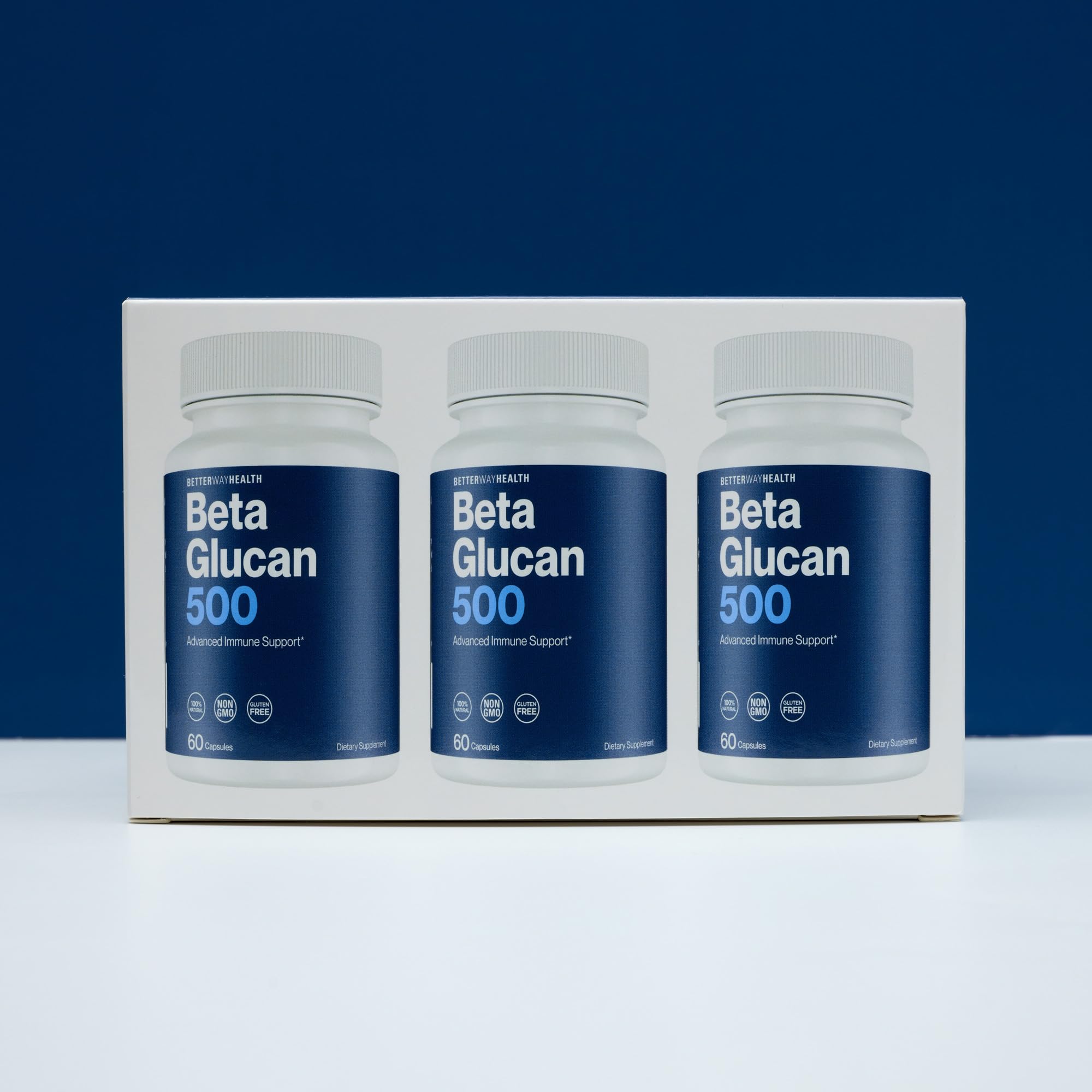 Better Way Health Beta Glucane 500 - illustration immunité: idée visuelle de soutien des défenses