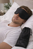 Better zzZ pochette-soie-voyage noir rangement élégant et pratique.